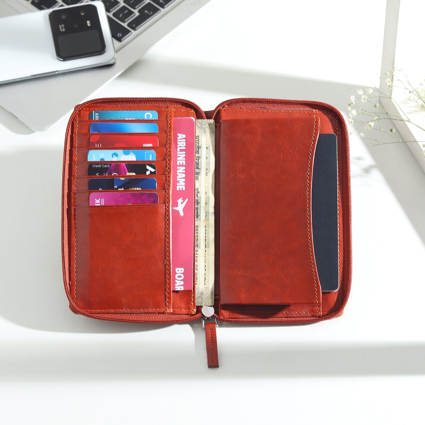 Waylux Passport Cover & Wallet | Vegan Leather | Travel Document Holder