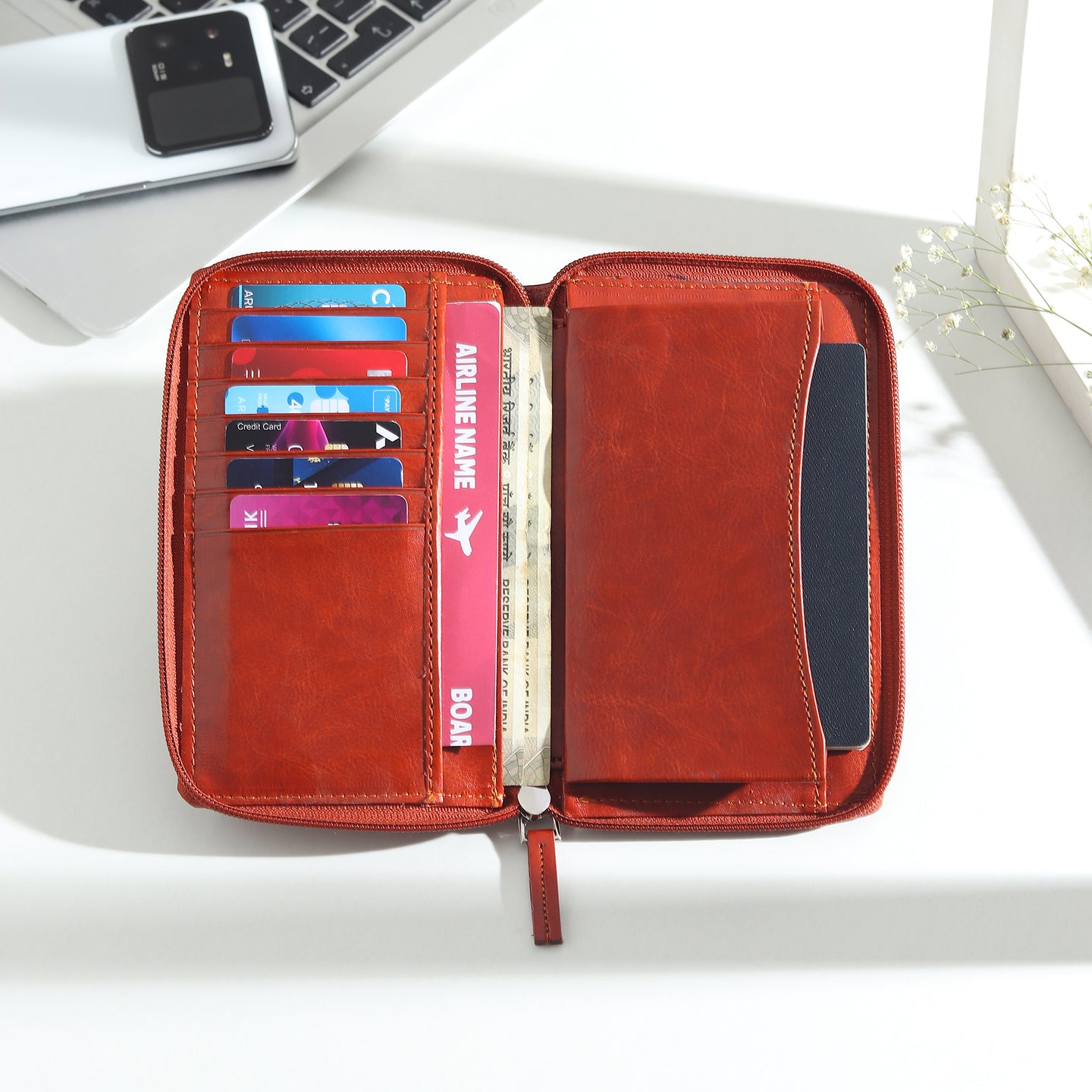 Waylux Passport Cover & Wallet | Vegan Leather | Travel Document Holder