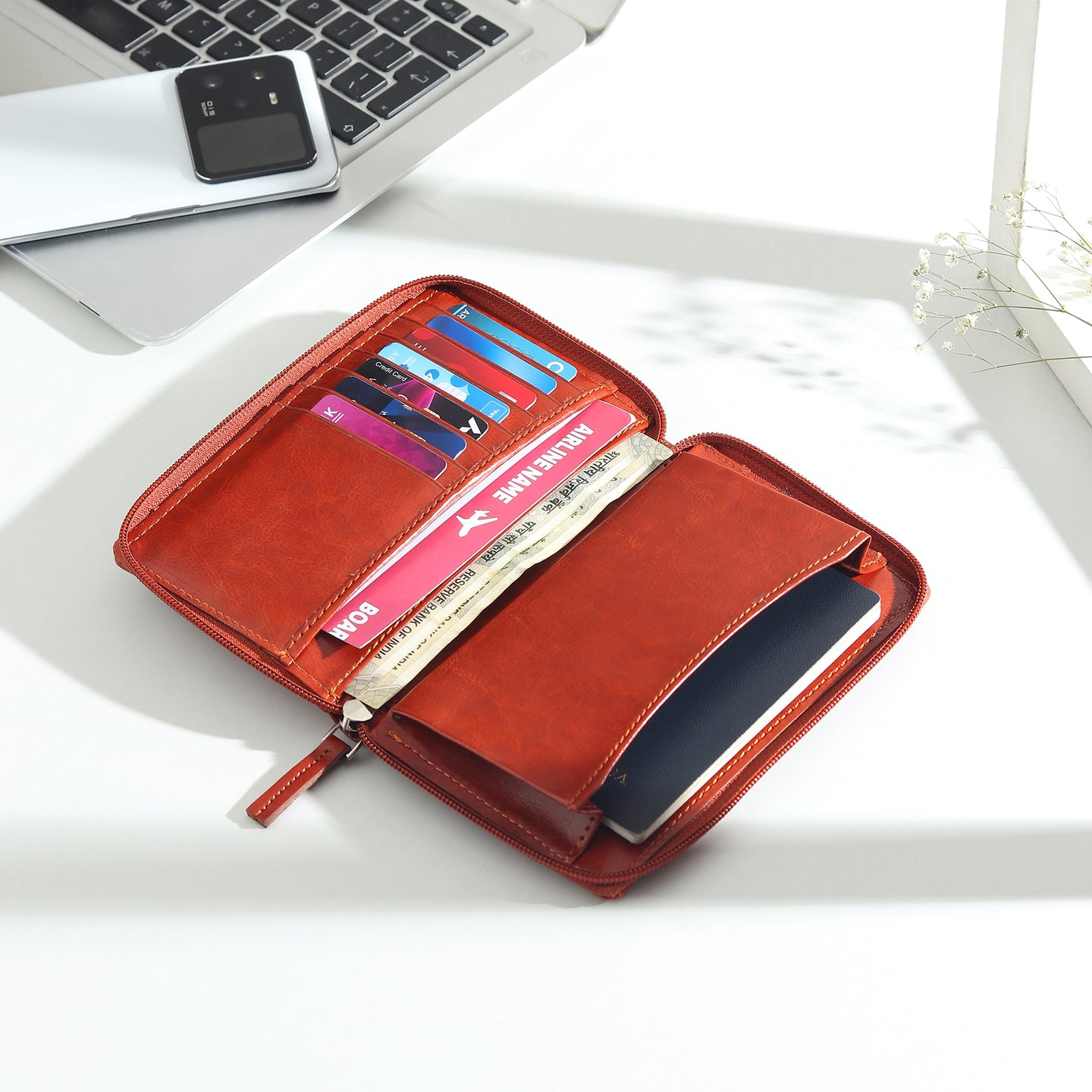 Waylux Passport Cover & Wallet | Vegan Leather | Travel Document Holder